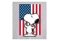 Hybrid Apparel Peanuts Flag Mens Jersey Tank