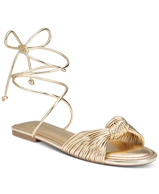 On 34th Women's Jenniee Knot Flat Sandals, Created for Macy's