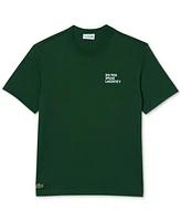 Lacoste Men's Speak Short Sleeve Crewneck T-Shirt