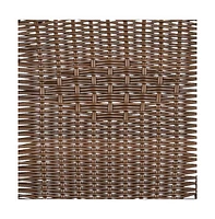 Pack Rattan Indoor-Outdoor Restaurant Stack Chair With Curved Back
