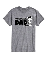 Hybrid Apparel Peanuts Dad Mens Short Sleeve Tee