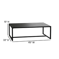 Lakeland All-Weather Patio Coffee Table