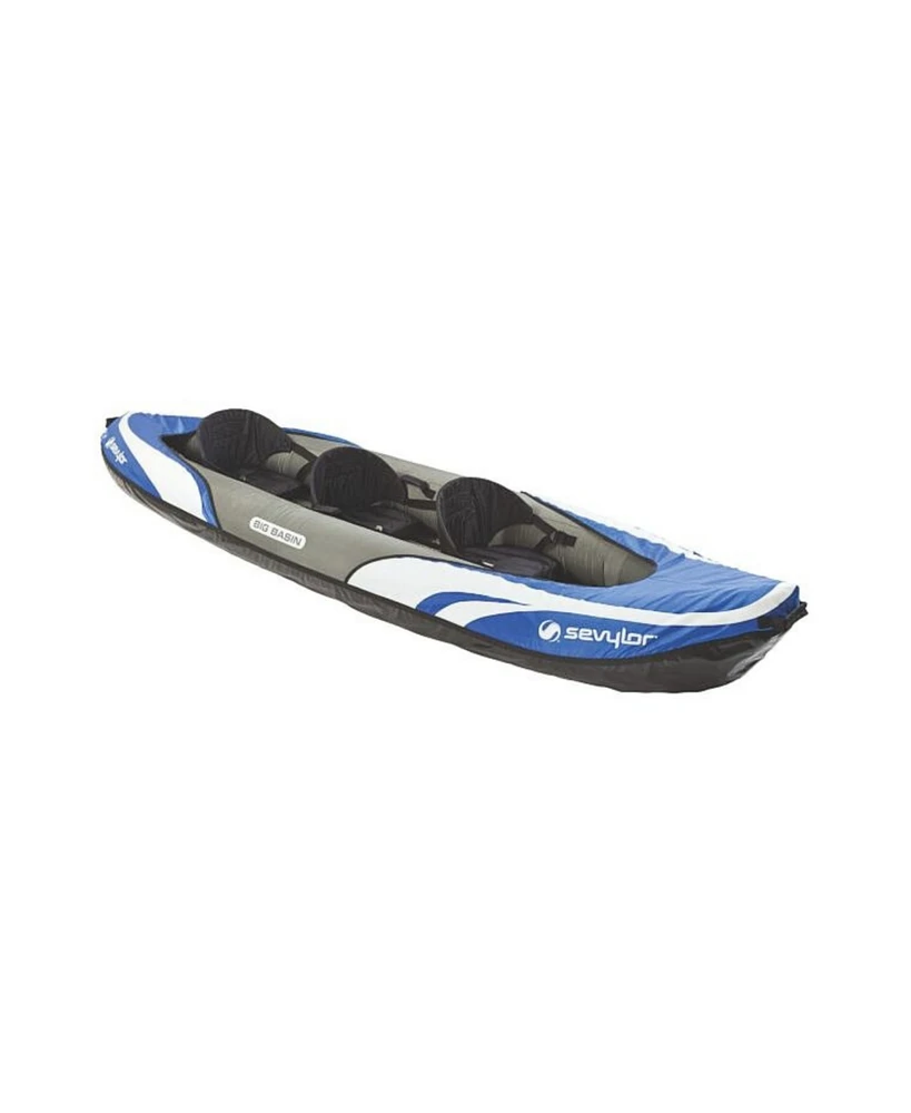 Sevylor Big Basic 3-Person Inflatable Kayak, Blue