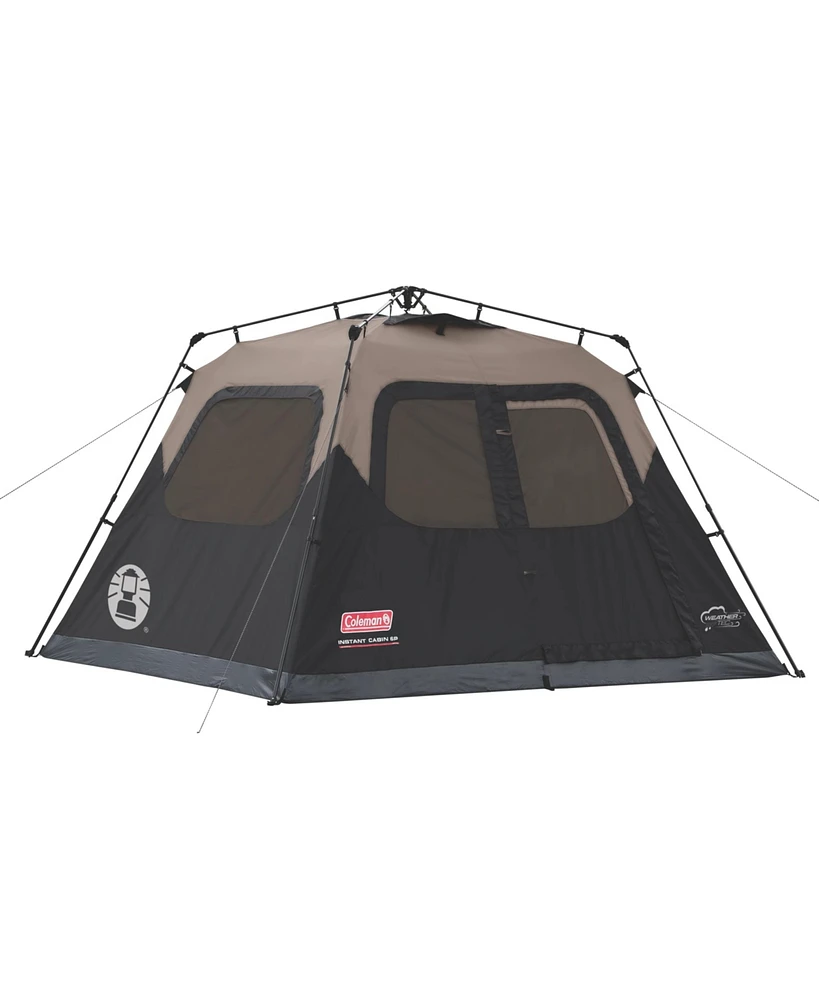 Coleman 6-Person Cabin Camping Tent with Instant Setup