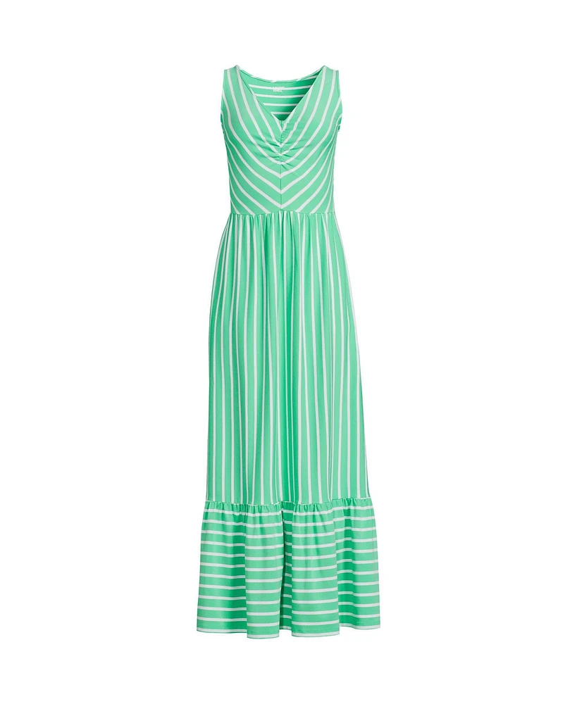 Lands' End Women's Polished Maxi Dress