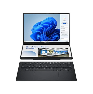 Asus 14" Zenbook Duo Detachable 2-in-1 Laptop Intel Ultra 9 185H 32GB Ram Intel Arc 1 Tb Ssd Storage - Inkwell Gray