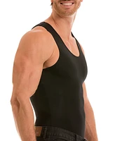 Men's Big & Tall Insta Slim 3 Pack Compression Muscle Tank T-Shirts