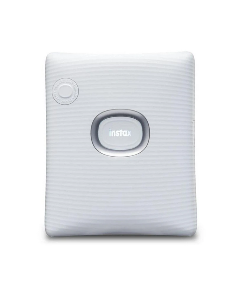 Fujifilm Instax Square Link Instant Smartphone Printer (White) with Rainbow Film