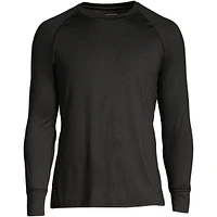 Lands' End Men's Stretch Thermaskin Long Underwear Crew Base Layer