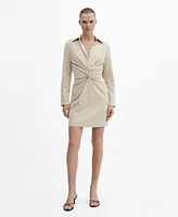 Mango Women's Knot Detail Dress