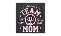 Hybrid Apparel Women's Trendy Plus Team Mom Graphic T-Shirt