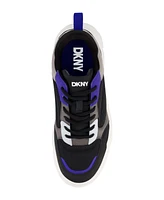 Dkny Men's Mixed Media Runner on a Lightweight Sole Sneakers