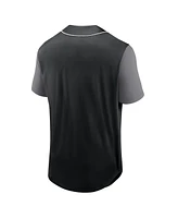 Fanatics Branded Men's Black Lafc Balance Fashion Baseball Jersey