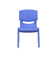 10 Pack Plastic Stackable School Chair With 10.5" Seat Height