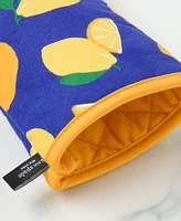 Kate Spade New York Lemon Party Oven Mitt Navy 2-Pack