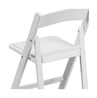 10 Pack Kids Resin Folding Event Party Chair With Vinyl Padded Seat