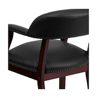 Emma+Oliver Conference Chair With Accent Nail Trim