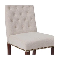 Falmouth Upholstered Parsons Chair With Nailhead Trim
