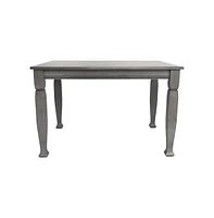 Merrick Lane Finnley Wooden Dining Table With Sculpted Legs