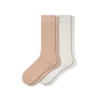 Stems Women's Marbled Wool Crew Socks Two Pack