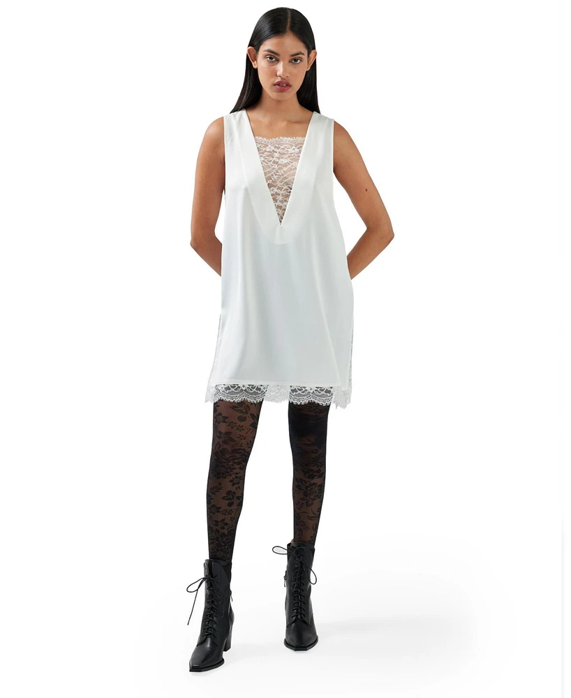Belle & Bloom Women's After Party Lace Mini Dress