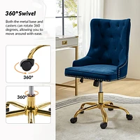 Adelaida Contemporary Task Chair with Tufted Back