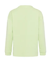 Olsen Women's Long Sleeve Scuba Jersey Knit Top