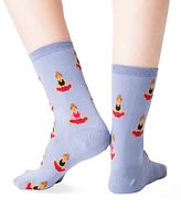 Hot Sox Women's Meditation Crew Socks