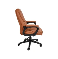 Emma+Oliver Big & Tall 400 Lb. Rated Leathersoft Office Chair - Desk