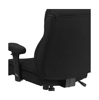 Emma+Oliver 400 Lb. Big & Tall Mid-Back Swivel Clean Line Stitch Ergonomic Task Office Chair