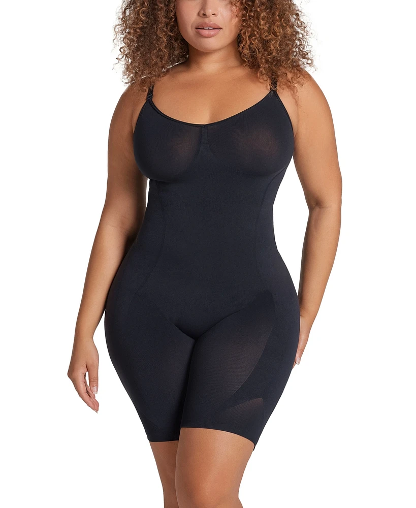 Leonisa Women's Full Coverage Seamless Shaping Bodysuit