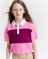 Epic Threads Girls Striped Polo Shirt Pleated Cargo Skirt Nia Lace Up Shoes Created For Macys