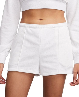 Nike Women's Sportswear Chill Terry High-Waisted Slim 2" French Shorts