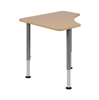 Emma+Oliver Triangular Collaborative Adjustable Student Desk - Home And Classroom