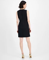 Anne Klein Women's Embellished Shift Dress