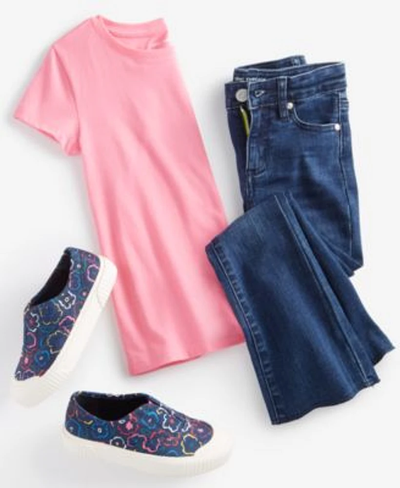 Epic Threads Girls Core Crewneck T Shirt Osterley Flare Leg Jeans Parker Shoes Created For Macys