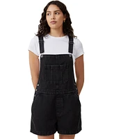 Cotton On Women's Short Denim Overall