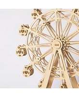 Diy 3D Wood Puzzle - Ferris Wheel - 120pcs