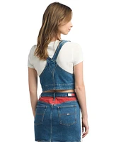 Tommy Jeans Women's Sleeveless Denim Overalls Top