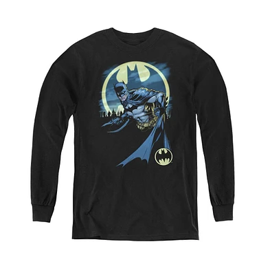 Batman Boys Youth Heed The Call Long Sleeve Sweatshirts