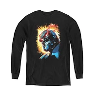 Justice League Boys of America Youth Darkseid Is Long Sleeve Sweatshirts