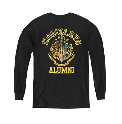 Harry Potter Boys Youth Hogwarts Alumni Long Sleeve Sweatshirts