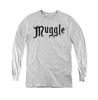 Harry Potter Youth Muggle Long Sleeve Sweatshirts