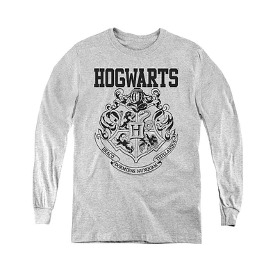 Harry Potter Boys Youth Hogwarts Athletic Long Sleeve Sweatshirts