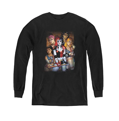 Batman Boys Youth Bad Long Sleeve Sweatshirts