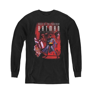 Batman Boys Youth Phantasm Cover Long Sleeve Sweatshirts