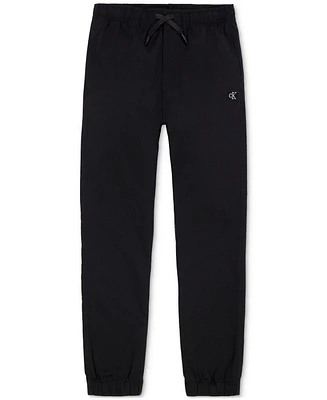 Calvin Klein Big Boys Ckj Relaxed Straight-Fit Tech Joggers