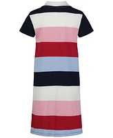 Tommy Hilfiger Toddler Girls Striped Rugby Dress