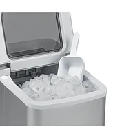 Newair 26 lbs. Countertop Bullet Ice Maker in Silver