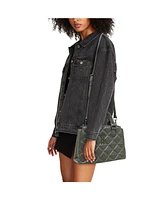 Steve Madden Jenni Quilted Satchel Handbag